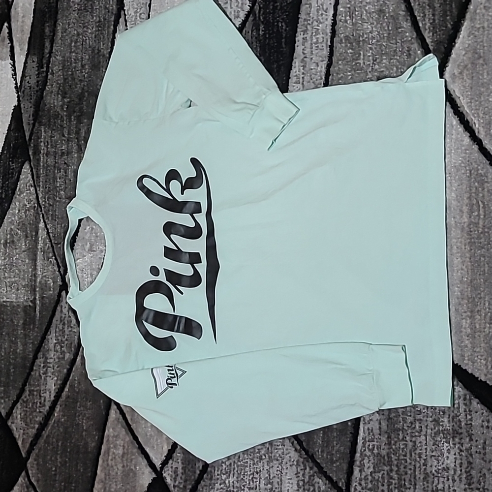 VS PINK Open-Back Long-sleeve Tee Shirt